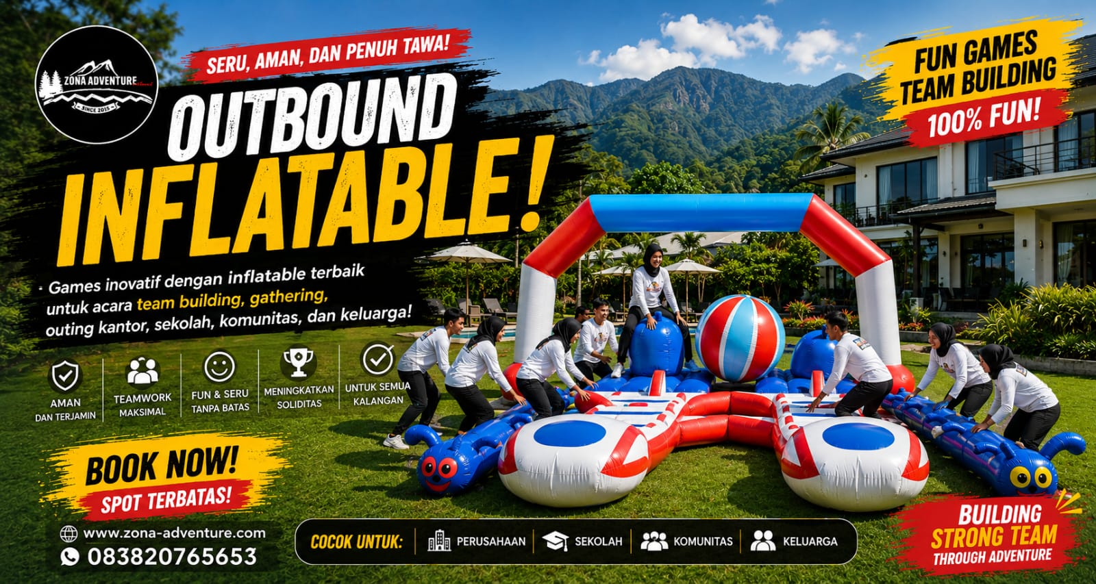 Outbound Inflatable Bandung